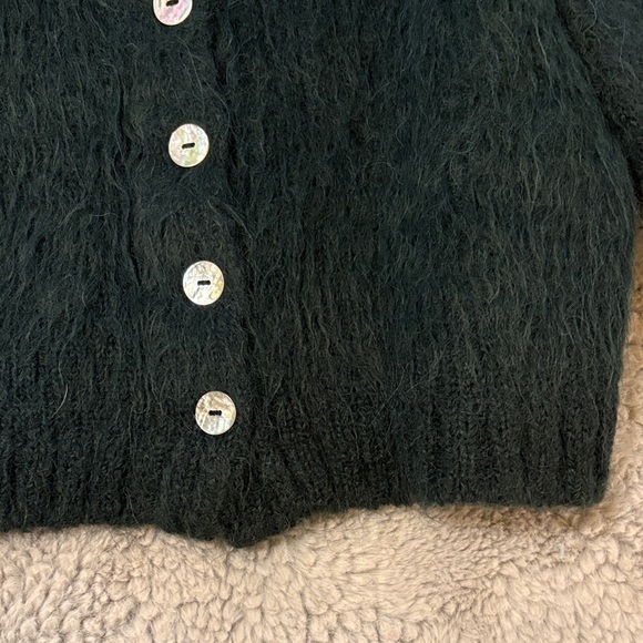 Maria Stanley Brushed Cardi Kelp XS - Picture 7 of 9